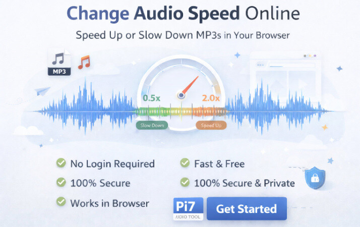 Speed Up or Slow Down Audio in Your Browser