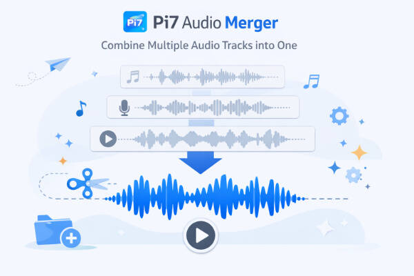 Create one clean audio file from multiple tracks